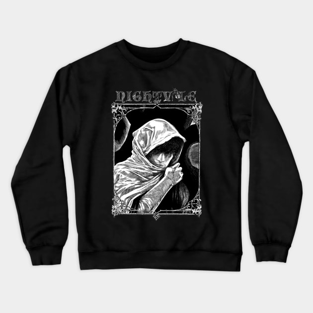 Nightvale: Xerdes The Thief Crewneck Sweatshirt by RazorFist